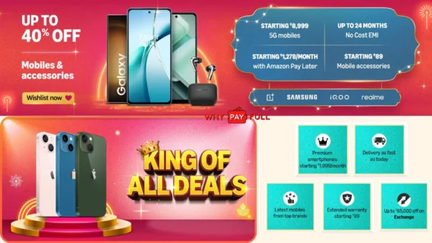 Mobile Offers on Amazon Great Indian Festival 2024 – Up to 40% Off!