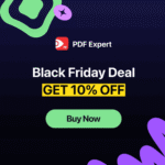 🖤 PDF Expert Black Friday Sale - Flat 10% OFF on All Plans + Lifetime Deal Included!