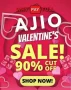 AJIO Valentine's Day Sale 2023 - Up to 50% - 90% Off Clothing