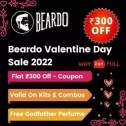 Beardo Valentine’s Day Sale 2022: Flat ₹300 Off + Free GodFather Perfume