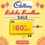 Cadbury Raksha Bandhan Sale 2023: Up to 75% Off + 10% Off on First Purchase
