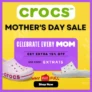 Crocs Mothers Day Sale 2023: 40% + Extra 15% Discount