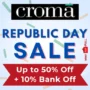 Croma Republic Day Sale 2023: Up to 50% Off + 10% Bank Discount