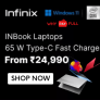 Flipkart Offers: Infinix Laptops from Rs.24,490