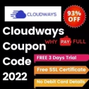 Free Trial – Cloudways Coupon Code Today 2022 – 93% Off