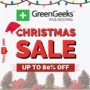 GreenGeeks Christmas Sale: Flat 80% Discount