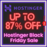Hostinger Black Friday Sale 2024 India : Up to 87 + 7% Extra Off on Shared Hosting