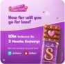 MyJio Cadbury Silk Valentine Offer | Win Free Jio Data