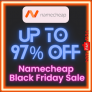 NameCheap Black Friday Sale 2022: Get Up to 97% Discount