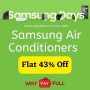 Samsung Air Conditioners - Flat 43% Off - Samsung Days Offer